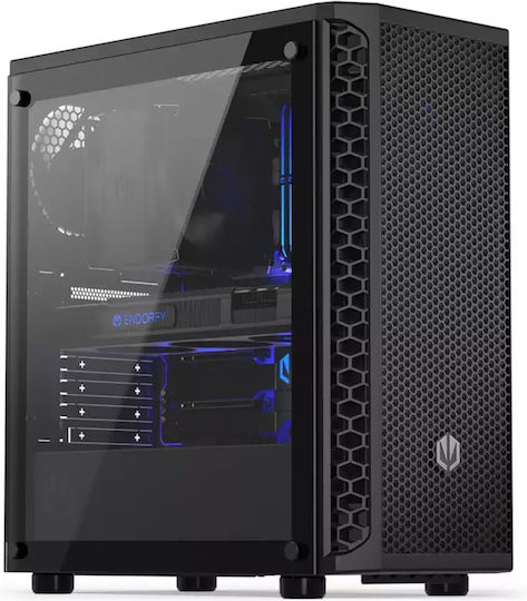 Endorfy Signum 300 Air Gaming Midi Tower Κουτί Υπολογιστή με Πλαϊνό Παράθυρο Μαύρο - Image 1