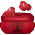 Beats Solo Buds Bluetooth Handsfree Ακουστικά με Θήκη Φόρτισης Transparent Red