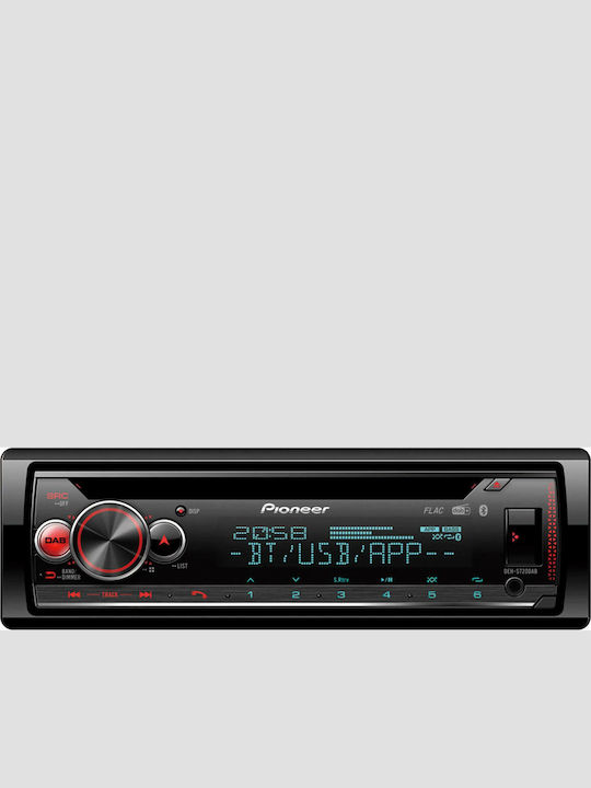 Pioneer Ηχοσύστημα Αυτοκινήτου 1DIN (Bluetooth/USB/CD) με Αποσπώμενη Πρόσοψη - Image 1