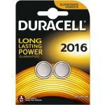 Duracell Long Lasting Power 2016 Μπαταρίες Λιθίου Ρολογιών CR2016 3V 2τμχ