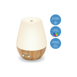 Beurer Led Συσκευή Αρωματοθεραπείας Υπερήχων LA 40 με Χρονοδιακόπτη Λευκή 12W