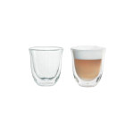 De'Longhi Cappuccino Set Σετ Ποτήρια Καφέ/Freddo από Γυαλί 190ml 2τμχ - Image 2
