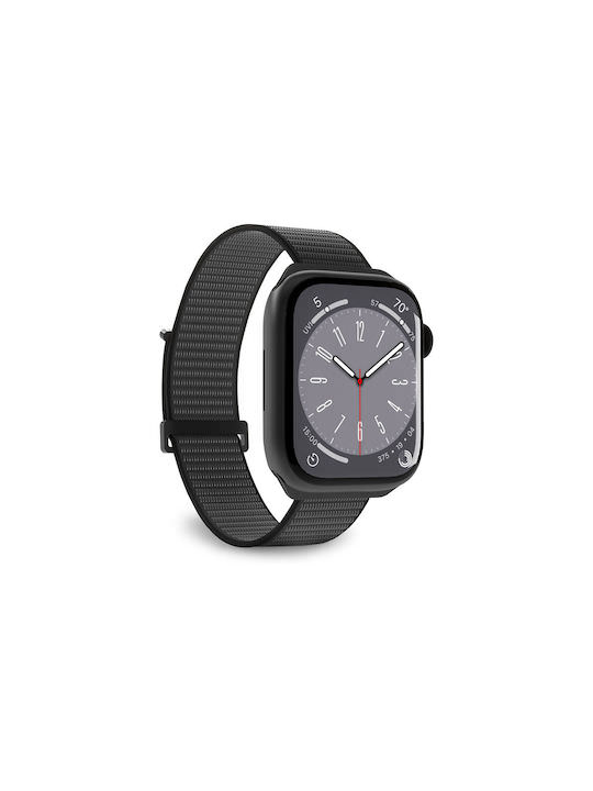 Puro Sport Λουράκι Υφασμάτινο Μαύρο (Apple Watch Ultra 49mm) - Image 1