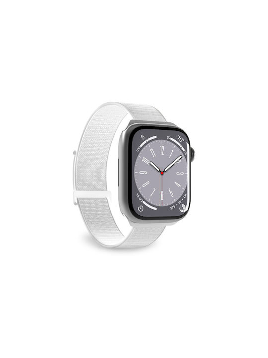 Puro Sport Λουράκι Υφασμάτινο Λευκό (Apple Watch 42/44/45/49 mm, Apple) - Image 1