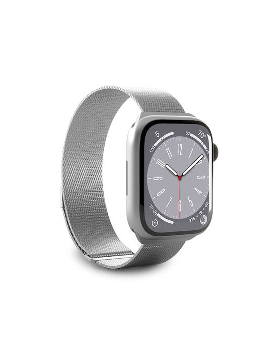 Puro Λουράκι Ανοξείδωτο Ατσάλι Γκρι (Apple Watch 42/44/45mm) - Image 1