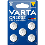 Varta Μπαταρίες Λιθίου Ρολογιών CR2032 3V 5τμχ