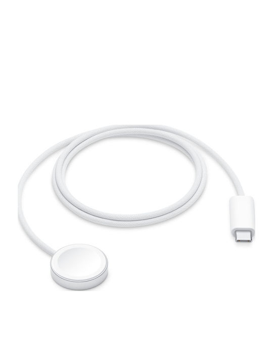 Apple Magnetic Fast Charger to USB-C Cable (1m) για Apple Watch Λευκός - Image 1