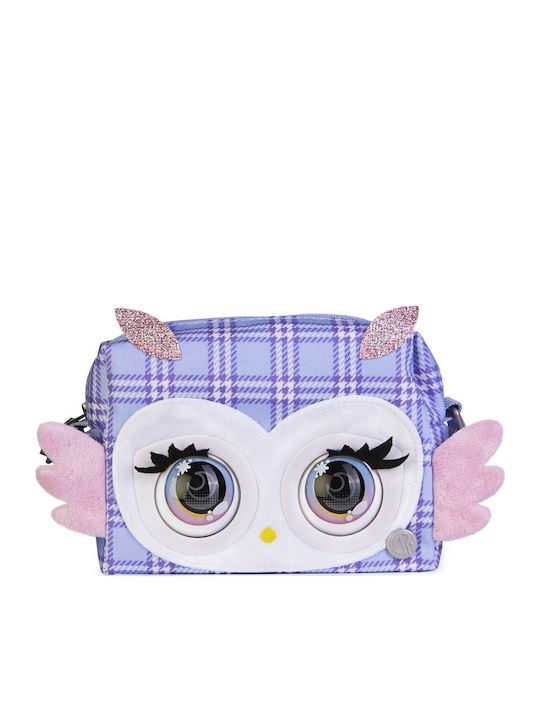 Spin Master Owl Παιδικό Πορτοφόλι με Φερμουάρ Μωβ - Image 1