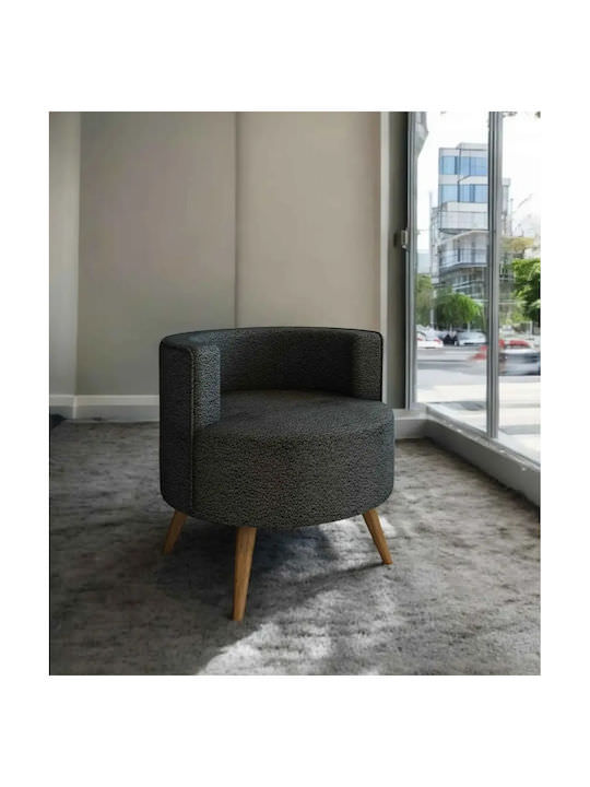 Καθιστικού Πουφ – Ιδανικό Μοντέρνο Σαλόνι-μαύρο-60cm X 60cm X 75cm - Image 1