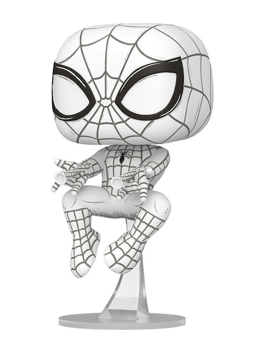 Funko Pop! Marvel: Marvel - Spider-Man (Sketched) 1574 Bobble-Head Special Edition - Image 1