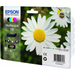 Epson 18 Γνήσιο Πακέτο 4 Μελανιών Εκτυπωτή InkJet Κίτρινο / Κυανό / Ματζέντα / Μαύρο (C13T18064010 C13T18064012) - Image 3