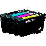 Epson 18 Γνήσιο Πακέτο 4 Μελανιών Εκτυπωτή InkJet Κίτρινο / Κυανό / Ματζέντα / Μαύρο (C13T18064010 C13T18064012) - Image 2