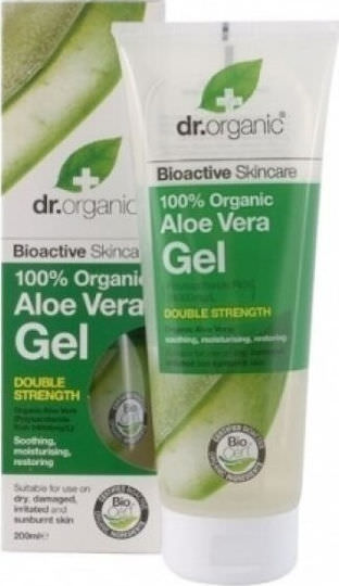 Dr.Organic Aloe Vera Ενυδατικό Body Serum με Aloe Vera για Ξηρές/Πολύ Ξηρές & Ευαίσθητες Επιδερμίδες 200ml - Image 1