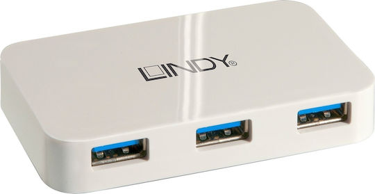 Lindy USB 3.0 hub Basic 4 Doors - Image 1