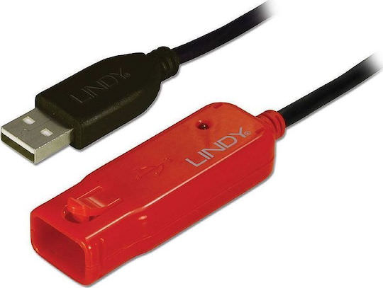 Lindy USB 2.0 Cable USB-A male - USB-A female 8m (42780) - Image 1