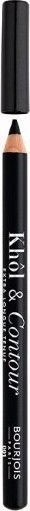 Bourjois Khol & Contour Eye Pencil Long Lasting Μολύβι Ματιών 001 Noir Issime - Image 1