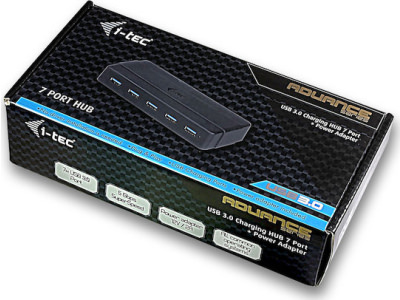 i-tec USB 3.0 Hub 7 Θυρών με σύνδεση USB-A & Θύρα Φόρτισης - Image 4
