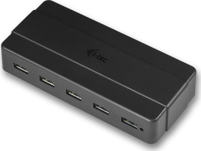 i-tec USB 3.0 Hub 7 Θυρών με σύνδεση USB-A & Θύρα Φόρτισης