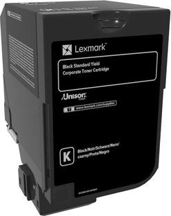 Lexmark 74C2SKE Γνήσιο Toner Laser Εκτυπωτή Μαύρο 7000 Σελίδων 74C2SKE - Image 1