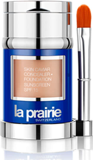 La Prairie Skin Caviar Liquid Foundation SPF15 Concealer Foundation Sunscreen SPF15 Almond Beige 30ml - Image 1