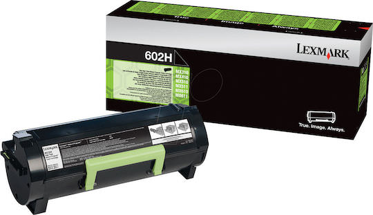 Lexmark 602H Γνήσιο Toner Laser Εκτυπωτή Μαύρο High Yield Return Program 10000 Σελίδων 60F2H00 - Image 1