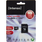 Intenso microSDHC 16GB Class 10 High Speed με αντάπτορα - Image 3