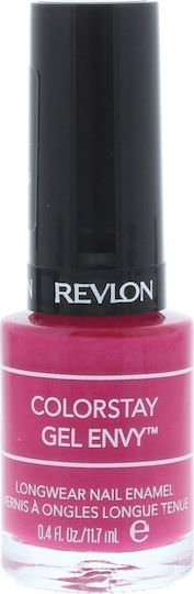 Revlon Colorstay Gel Envy Gloss Βερνίκι Νυχιών Μακράς Διαρκείας Φούξια 11.7ml - Image 1