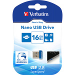 Verbatim Store 'n' Stay Nano 16GB USB 3.0 Stick Μπλε - Image 2