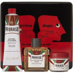 Proraso Σετ Περιποίησης για Γένια Prima e Dopo με Sandalwood Pre-shave Cream 100ml, Shaving Cream 150ml, After Shave Lotion 100ml