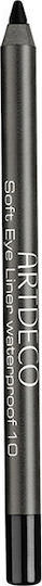 ArtDeco Soft Eye Liner Waterproof Αδιάβροχο Μαλακό Μολύβι Ματιών 10 Black - Image 1