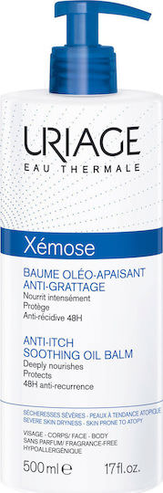Uriage Xemose Baume Oleo Apaisant Anti Grattage Ενυδατικό Balm Σώματος για Ατοπικές Επιδερμίδες 500ml - Image 1