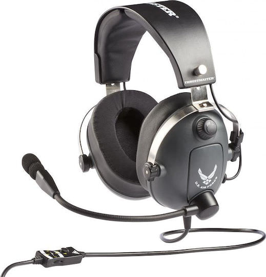 Thrustmaster T.Flight U.S. Air Force Edition Over Ear Gaming Headset με σύνδεση 3.5mm Γκρι - Image 1