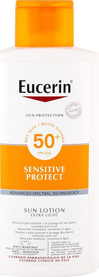 Eucerin Sun Lotion Extra Light Sensitive Protect Αντηλιακή Λοσιόν για το Σώμα SPF50 400ml - Image 1