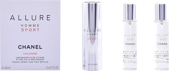 Chanel Allure Homme Sport Ανδρικό Σετ με Eau de Parfum 3τμχ - Image 1