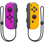 Nintendo Joy-Con Set Ασύρματο Gamepad για Switch Purple/Neon Orange - Image 2