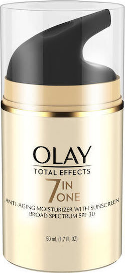 Olay Total Effects Αντιγηραντική Κρέμα Προσώπου Ημέρας με SPF30 & Νιασιναμίδη 50ml - Image 1