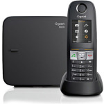Gigaset E630 Ασύρματο Τηλέφωνο με Ελληνικό Μενού Μαύρο - Image 2