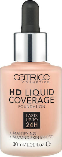 Catrice Cosmetics HD Liquid Coverage Liquid Foundation 40 Warm Beige 30ml - Image 1
