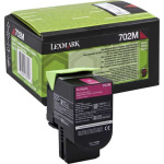 Lexmark 702M Γνήσιο Toner Laser Εκτυπωτή Ματζέντα Return Program 1000 Σελίδων 70C20M0 - Image 3