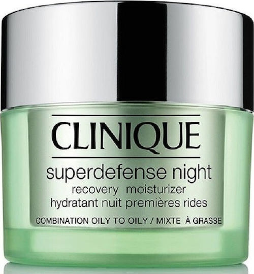 Clinique Superdefense Recovery Ενυδατικό & Αντιγηραντικό Gel Προσώπου Νυκτός με Υαλουρονικό Οξύ & Centella Asiatica 50ml - Image 1