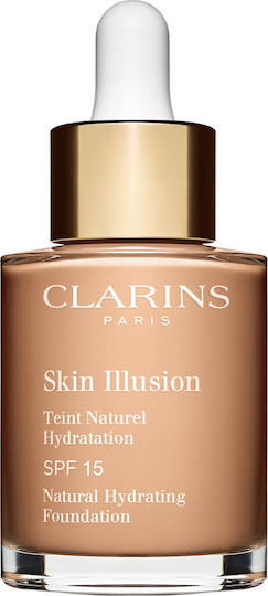 Clarins Skin Illusion Natural Hydrating Foundation SPF15 30ml - Image 1