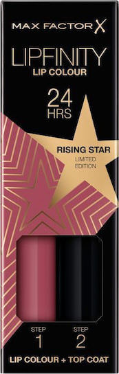 Max Factor Lipfinity Lip Colour Limited Edition Υγρό Κραγιόν 084 Rising Star 4.2gr - Image 1