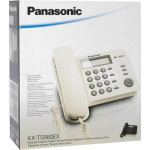 Panasonic KX-TS560 Ενσύρματο Τηλέφωνο Γραφείου Λευκό - Image 2