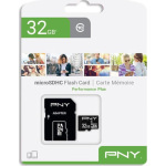 PNY Performance Plus microSDHC 32GB Class 10 U1 UHS-I με αντάπτορα - Image 3