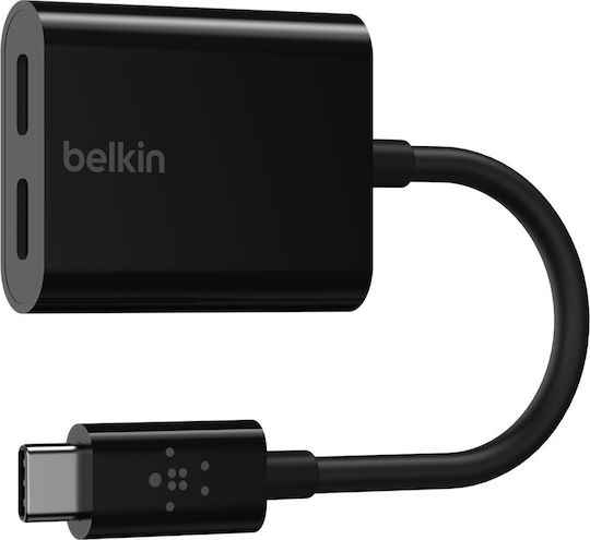 Belkin Μετατροπέας USB-C male σε USB-C 2x female 1τμχ F7U081BTBLK - Image 1