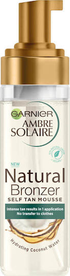 Garnier Ambre Solaire Vegan Natural Bronzer Self Tanning Mousse Σώματος 200ml - Image 1