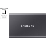 Samsung Portable SSD T7 USB 3.2 / USB-C 2TB 2.5" Titan Grey - Image 2