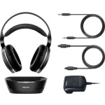 Philips SHD8850 Ασύρματα / Ενσύρματα Over Ear Ακουστικά με 20 ώρες Λειτουργίας Μαύρα - Image 2