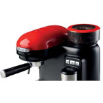 Ariete 1318/00 Αυτόματη Μηχανή Espresso 1080W Πίεσης 15bar με Μύλο Άλεσης Κόκκινη - Image 4