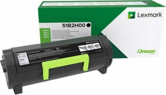 Lexmark 51B2H00 Γνήσιο Toner Laser Εκτυπωτή Μαύρο High Yield Return Program 8500 Σελίδων - Image 1